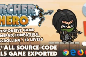 HTML5游戏Archer Hero包含 Construct 3 全部源码