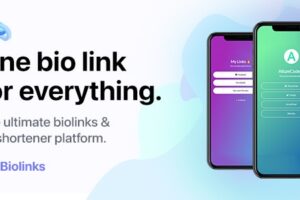 Bio 链接, 短网址 & 二维码生成器 (SAAS版) BioLinks v22.1.0
