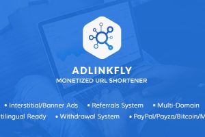 PHP短网址Adlinkfly破解商业版