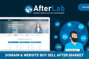PHP域名网站在线交易市场源码AfterLab