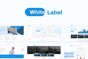 白标企业网站、商业网站HTML模板 WhiteLabel