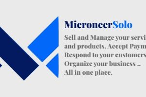 服务、数字商品销售平台源码Microncer Solo